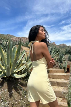 HALTER MINI DRESS