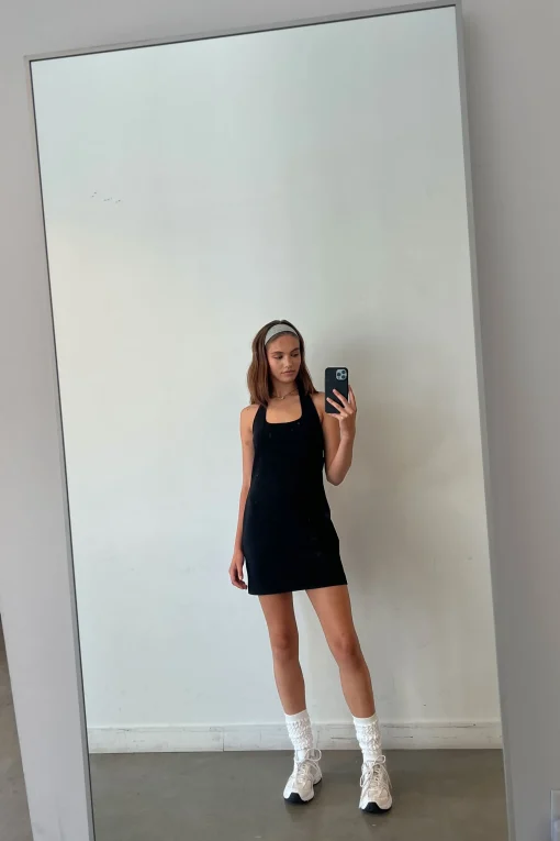 HALTER MINI DRESS