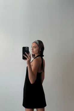 HALTER MINI DRESS