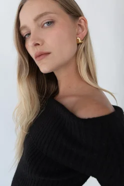 HEART STUD EARRING