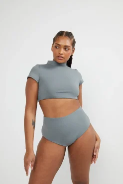 HIGH-RISE BIKINI BOTTOM
