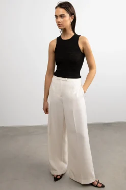 HIGH-RISE WIDE LEG TROUSER