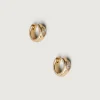 HOOP EARRING WITH ZIRCONIA