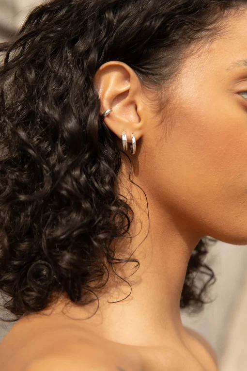 HOOP SET WITH EAR CUFF