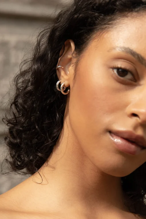 HOOP SET WITH EAR CUFF