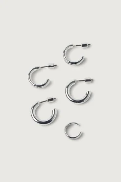 HOOP SET WITH EAR CUFF