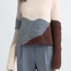 INTARSIA KNIT SWEATER