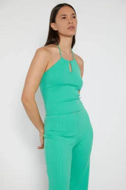 KEYHOLE HALTER TANK