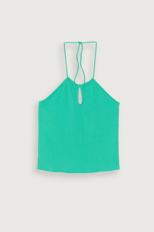 KEYHOLE HALTER TANK