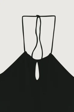 KEYHOLE HALTER TANK