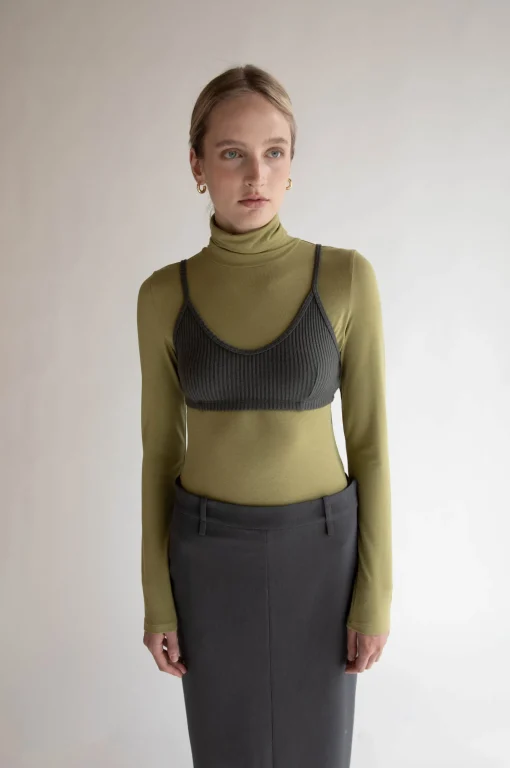 KNIT BRALETTE