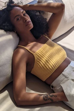 KNIT BRALETTE