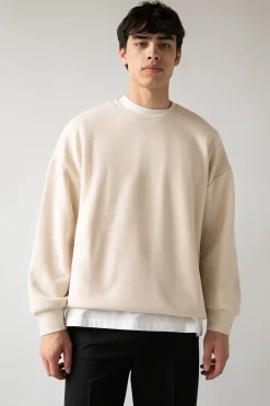 KNIT CREWNECK TOP