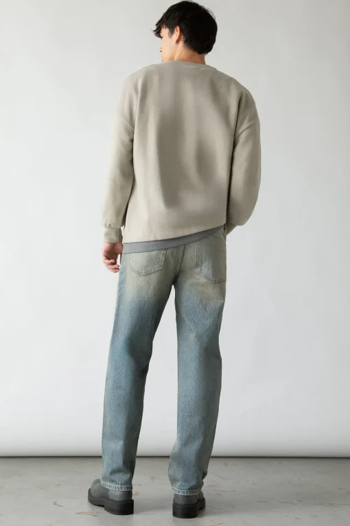 KNIT CREWNECK TOP