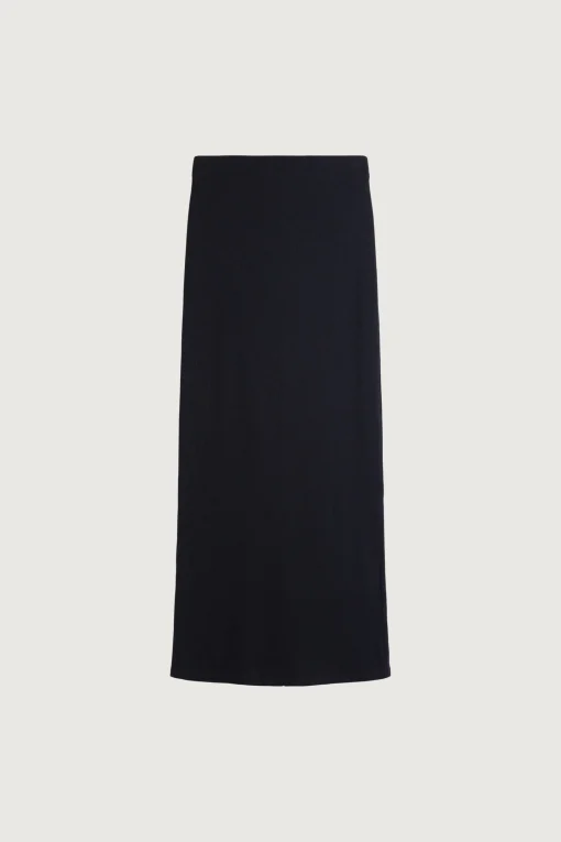 KNIT MAXI SKIRT