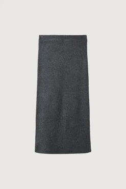 KNIT MIDI SKIRT