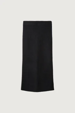 KNIT MIDI SKIRT