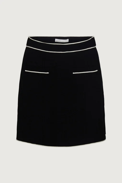 KNIT MINI SKIRT