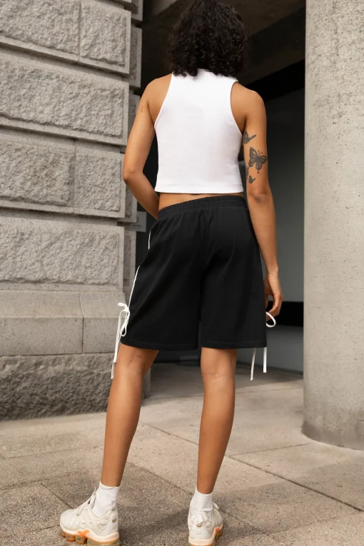 KNIT SHORT WITH BOW