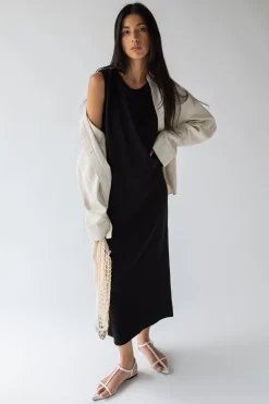 KNIT TANK MAXI DRESS
