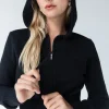 KNIT ZIP-UP HOODIE