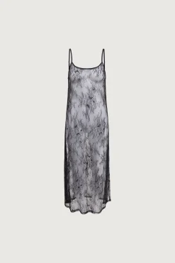 LACE MIDI DRESS