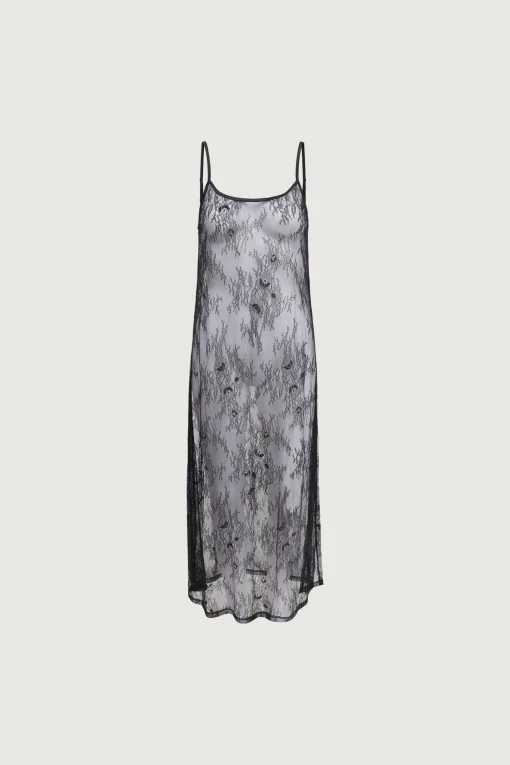 LACE MIDI DRESS