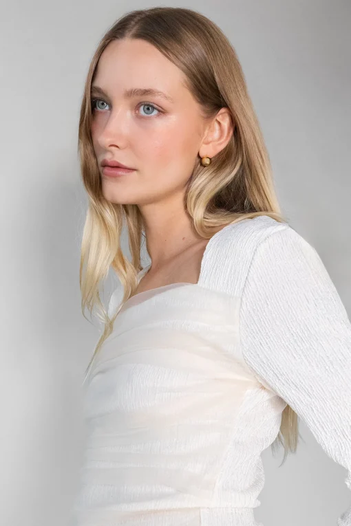 LARGE BALL EARRING