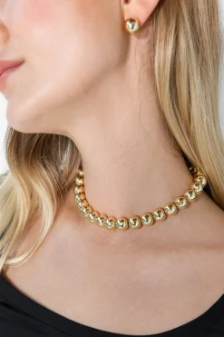 LARGE BALL NECKLACE