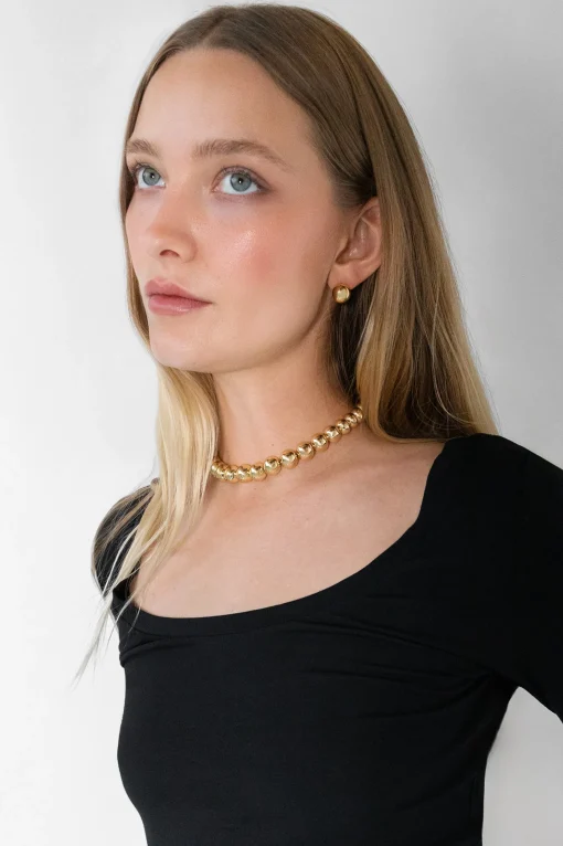 LARGE BALL NECKLACE
