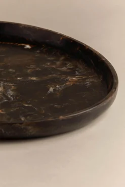 LARGE PEBBLE RESIN TRAY