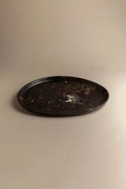 LARGE PEBBLE RESIN TRAY