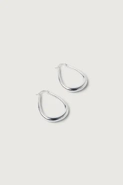LARGE TEAR DROP HOOPS