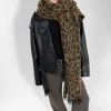 LEOPARD PRINT SCARF