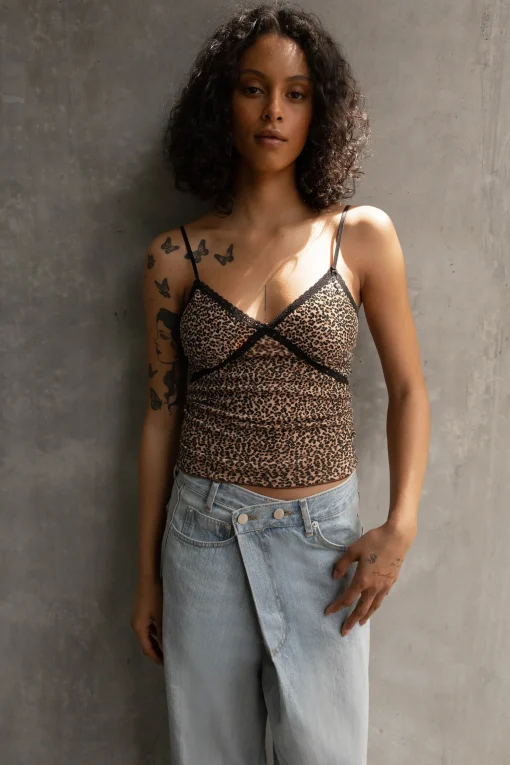 LEOPARD PRINT TANK TOP