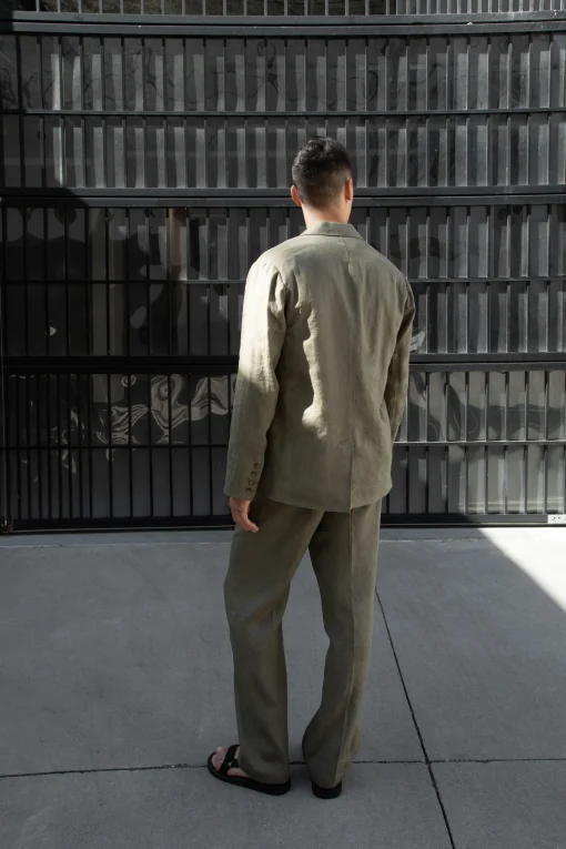 100% LINEN BLAZER