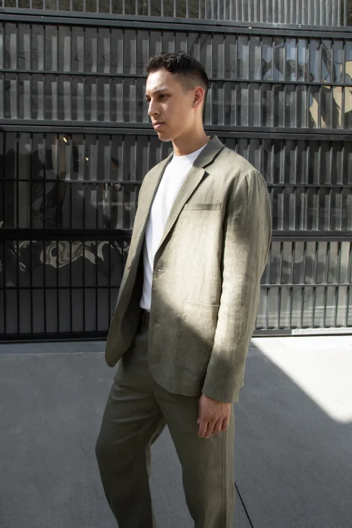 100% LINEN BLAZER