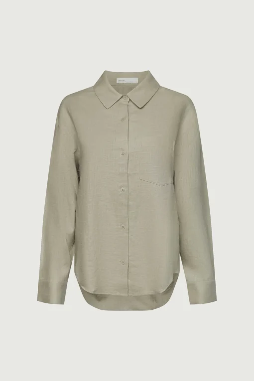 LINEN BLEND SHIRT