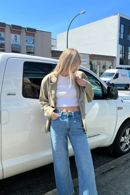100% LINEN RELAXED FIT BLAZER