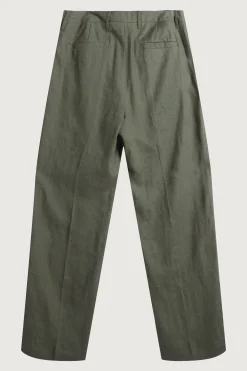 100% LINEN STRAIGHT LEG PANT