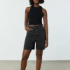 LONG DENIM SHORT