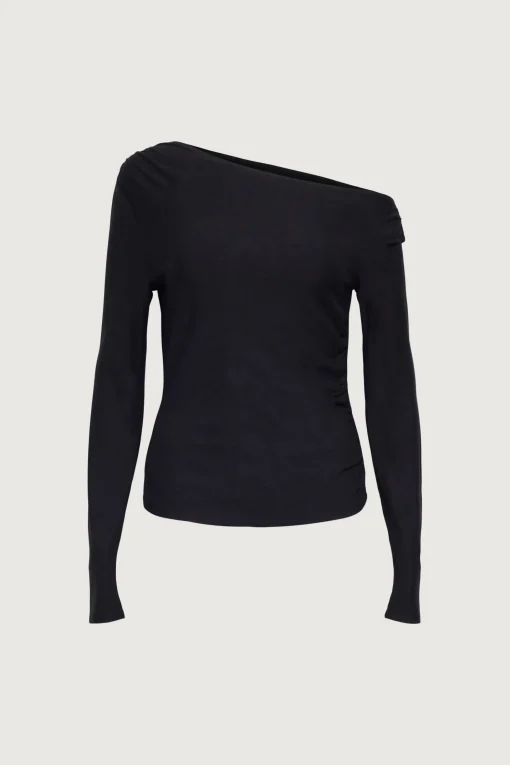 LONG SLEEVE OFF THE SHOULDER TOP
