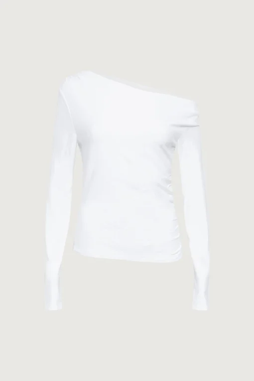 LONG SLEEVE OFF THE SHOULDER TOP