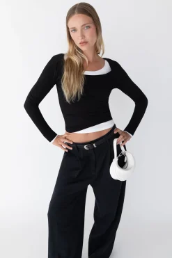 LONG SLEEVE TOP
