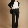 LOW RISE PANT WITH WAIST TIE