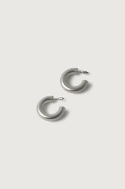 MATTE HOOP EARRING
