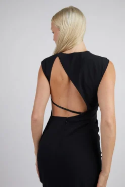 MAXI DRESS WITH OPEN BACK