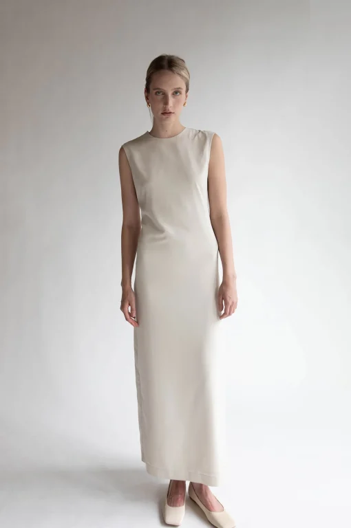 MAXI DRESS WITH OPEN BACK
