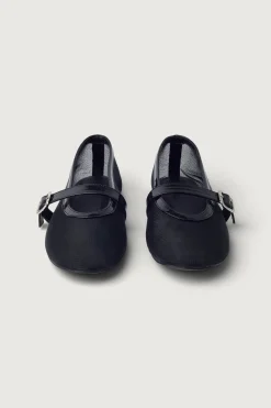 MESH BALLET FLATS