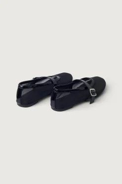 MESH BALLET FLATS
